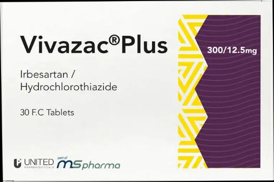 Picture of Vivazac Plus300/ 12.5 mg30 tablets